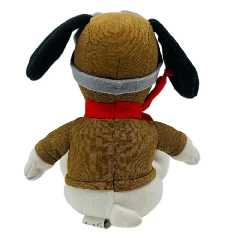 SNOOPY Metlife FLYING ACE PILOT Brown Jacket Goggles Peanuts 6